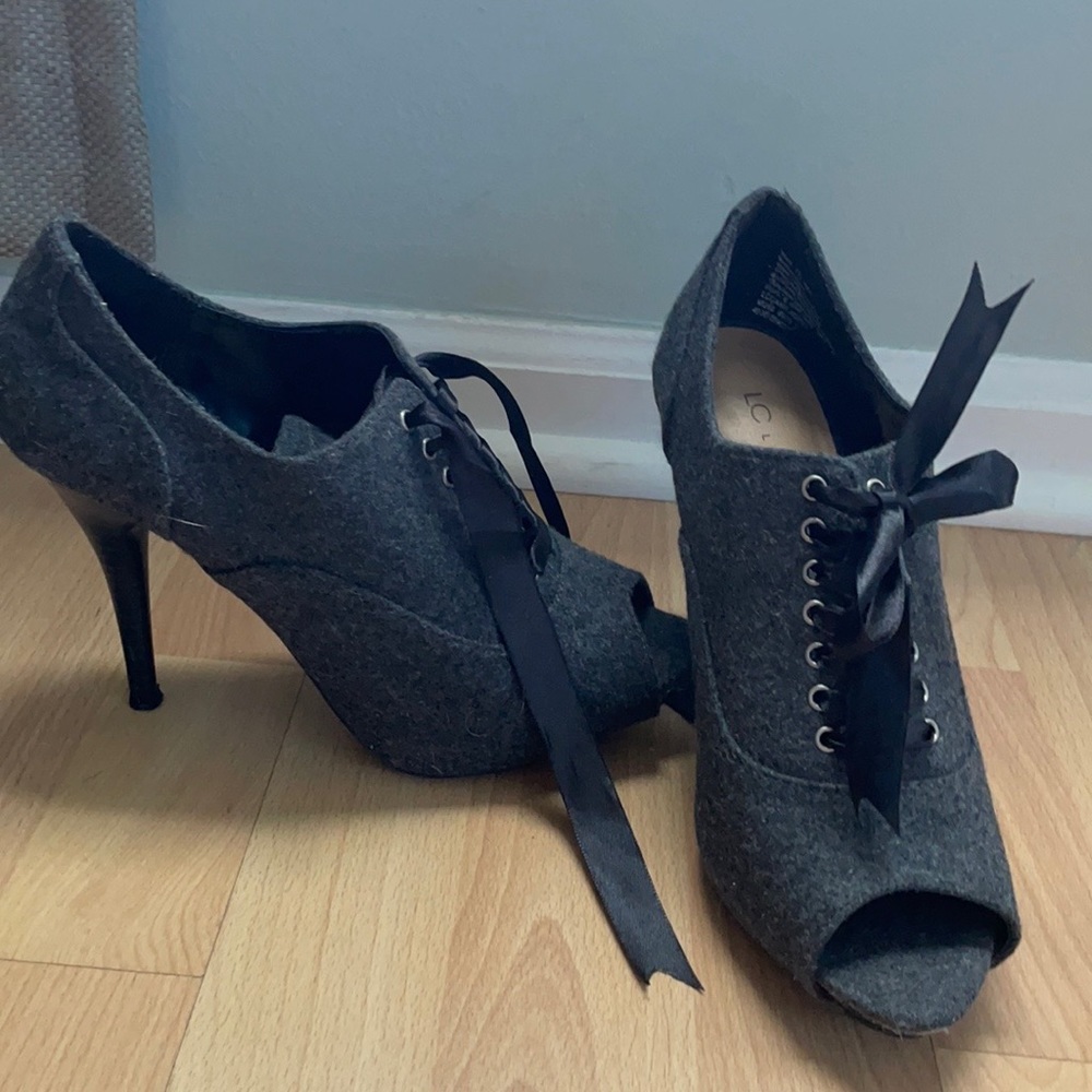 Peep Toe Booties